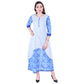 Blue & White Dress