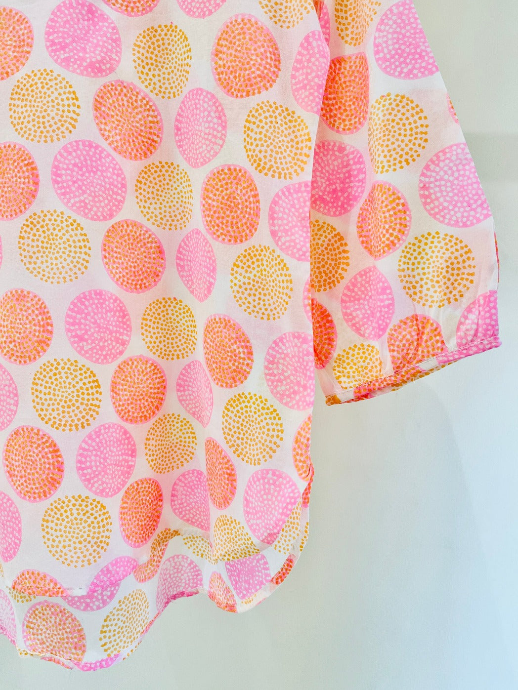 Block Printed Short Kurti