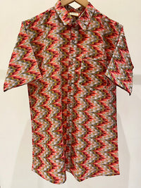 Cotton Printed Half Sleeve Shirt