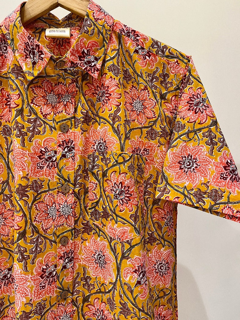 Cotton Printed Half Sleeve Shirt
