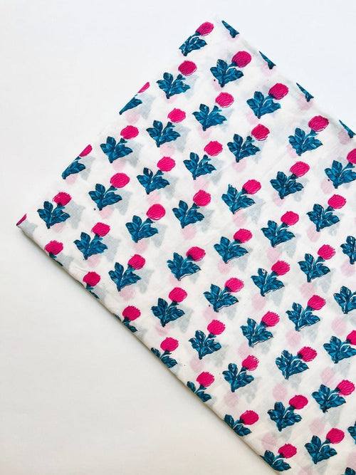 Cotton Block Printed Fabric