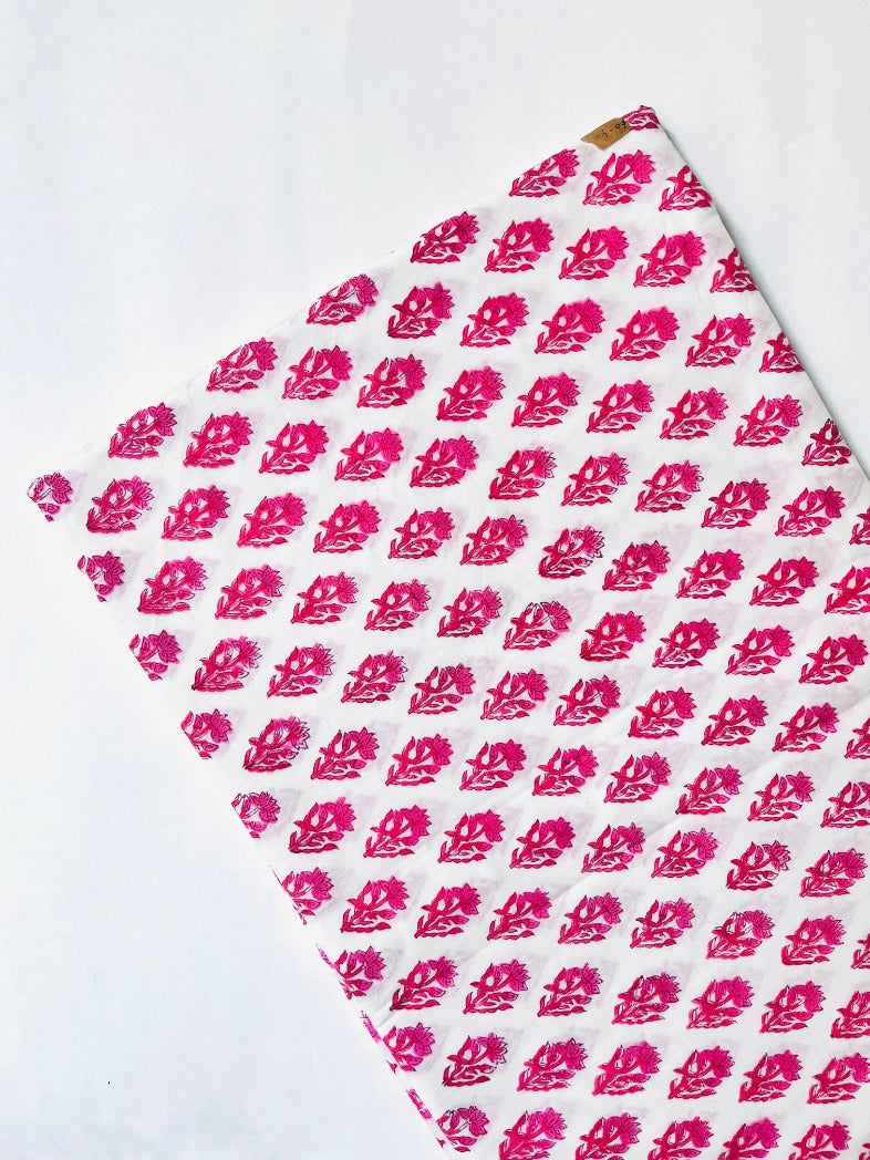 Cotton Block Printed Fabric