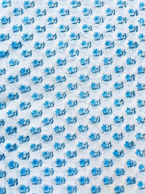 Cotton Block Printed Fabric