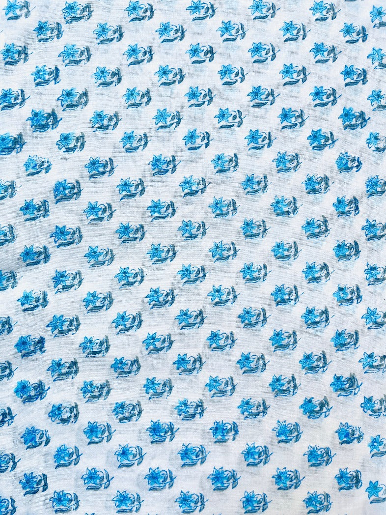 Cotton Block Printed Fabric