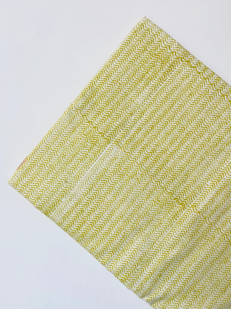 Cotton Block Printed Fabric
