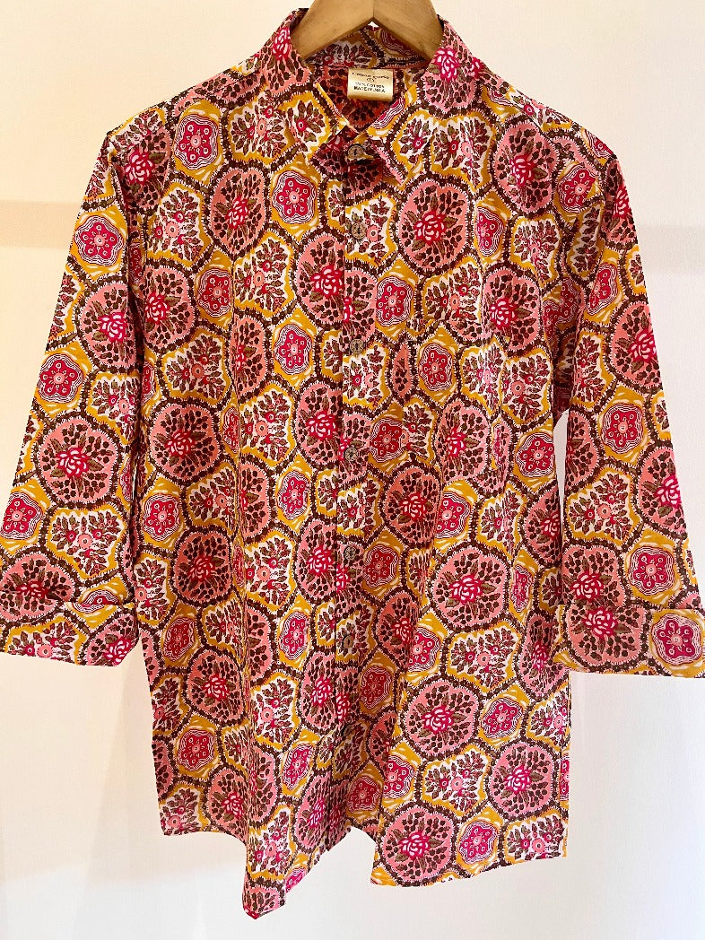 COTTON PRINTED FULL SLEEVE SHIRT