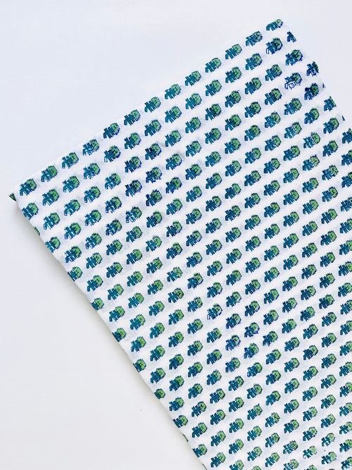 Cotton Block Printed Fabric