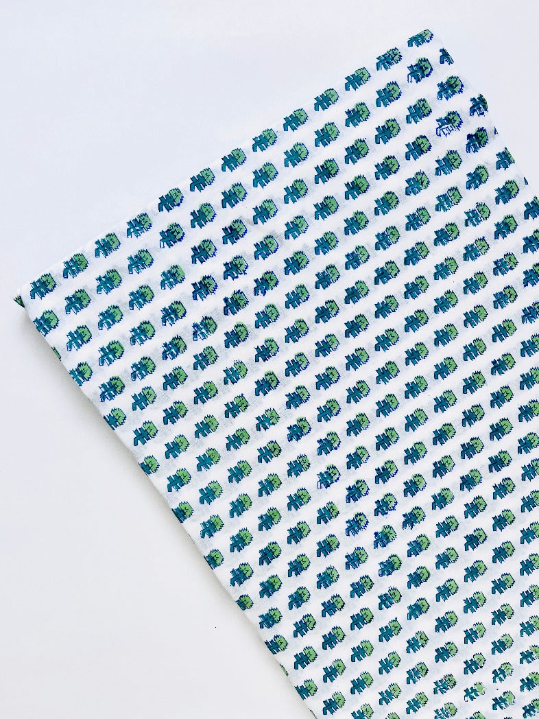 Cotton Block Printed Fabric