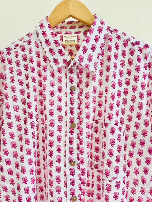 Cotton Printed Half Sleeve Shirt