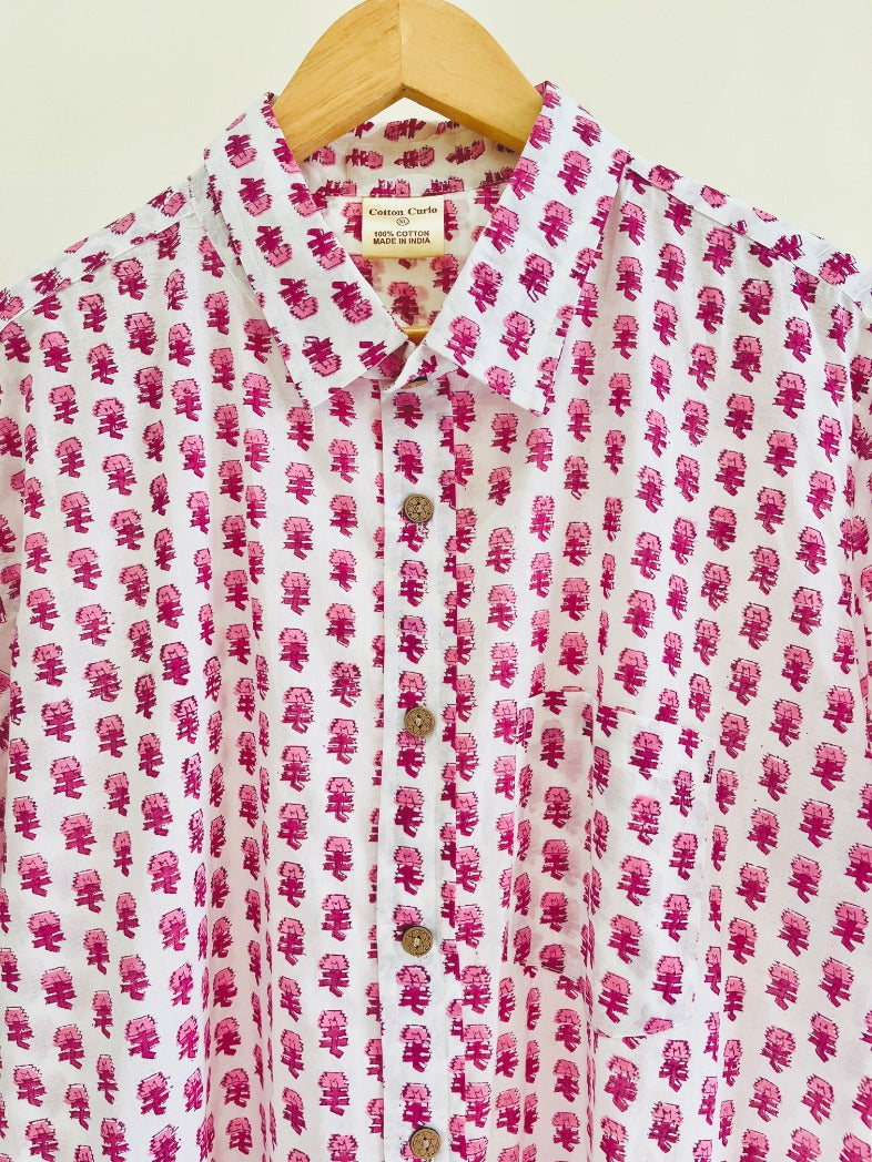Cotton Printed Half Sleeve Shirt