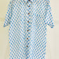 COTTON BLOCK PRINTED HALF SLEEVE SHIRT