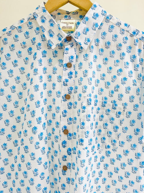 Cotton Printed Half Sleeve Shirt