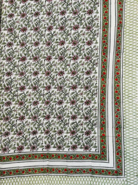 Rose Meher Bedsheet with Pillow Covers