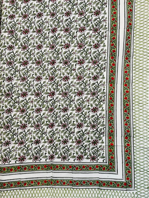Rose Meher Bedsheet with Pillow Covers