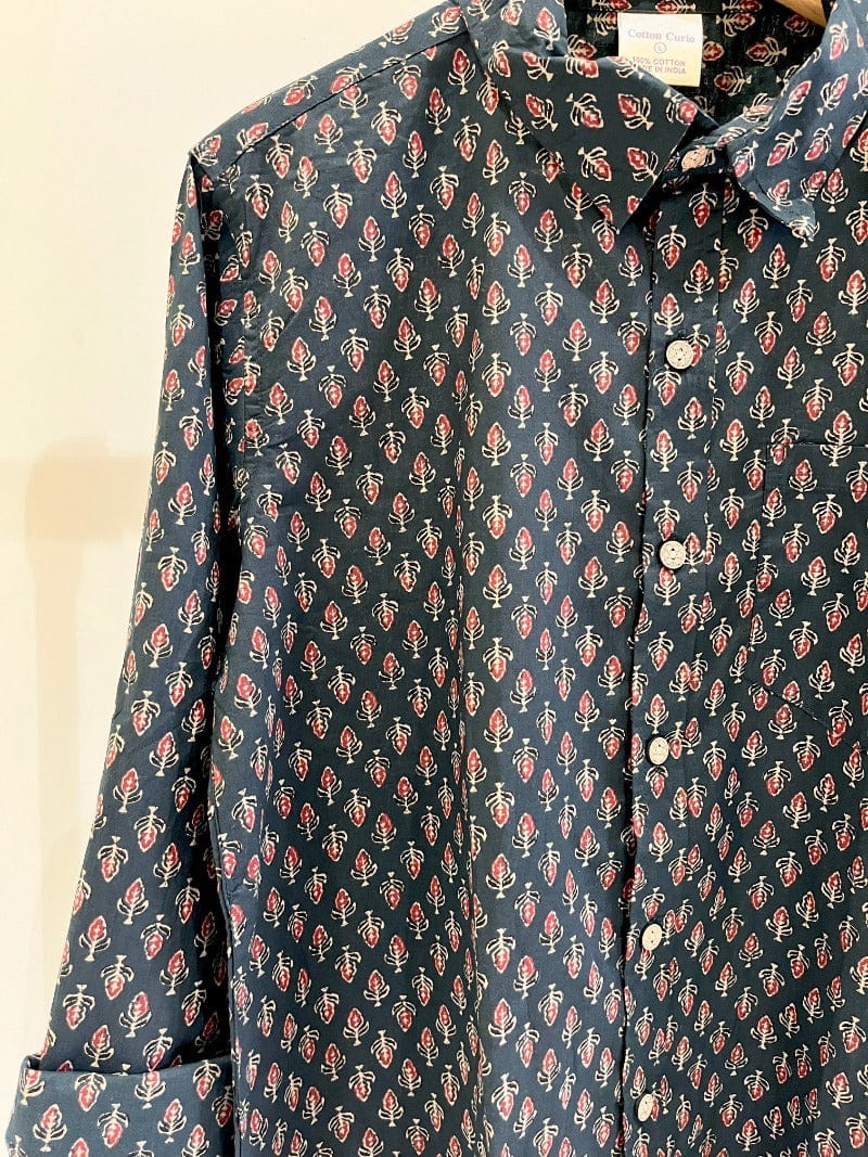 COTTON PRINTED FULL SLEEVE SHIRT