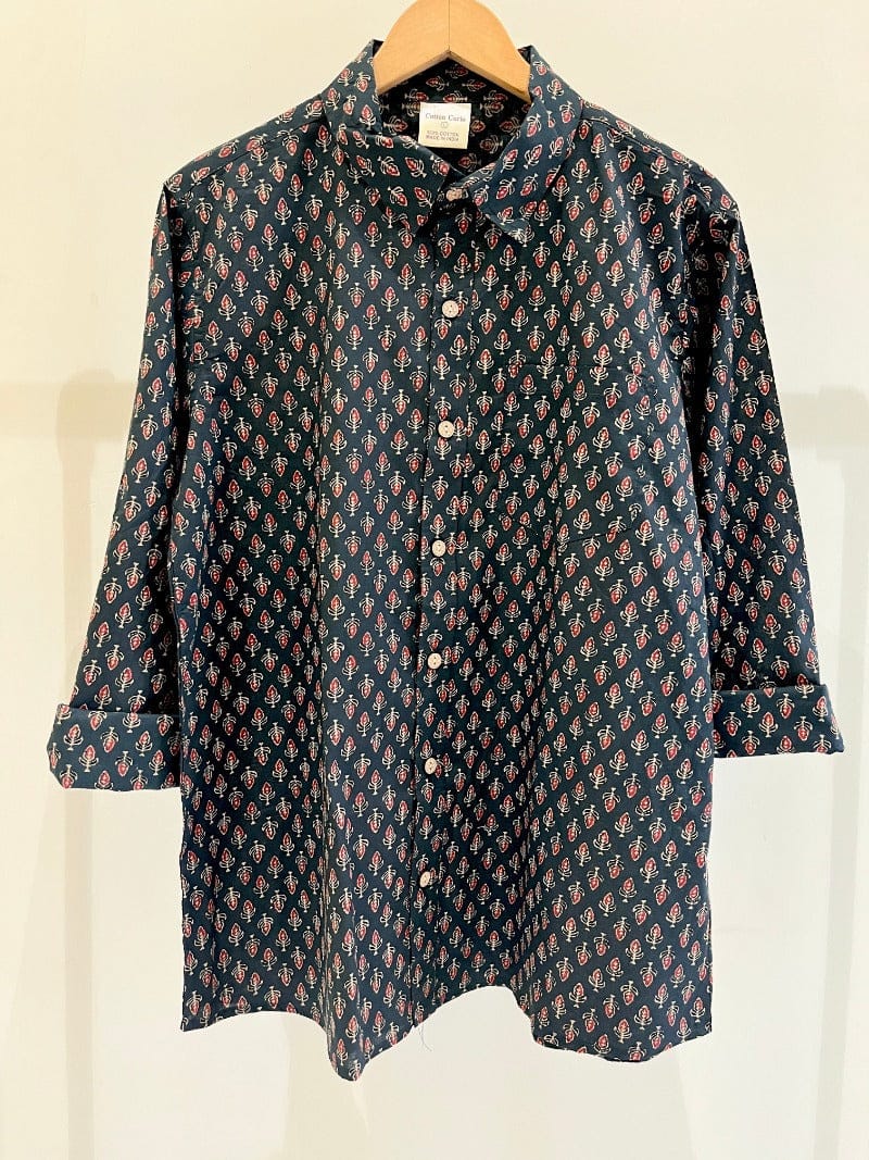COTTON PRINTED FULL SLEEVE SHIRT