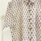 COTTON BLOCK PRINTED HALF SLEEVE SHIRT