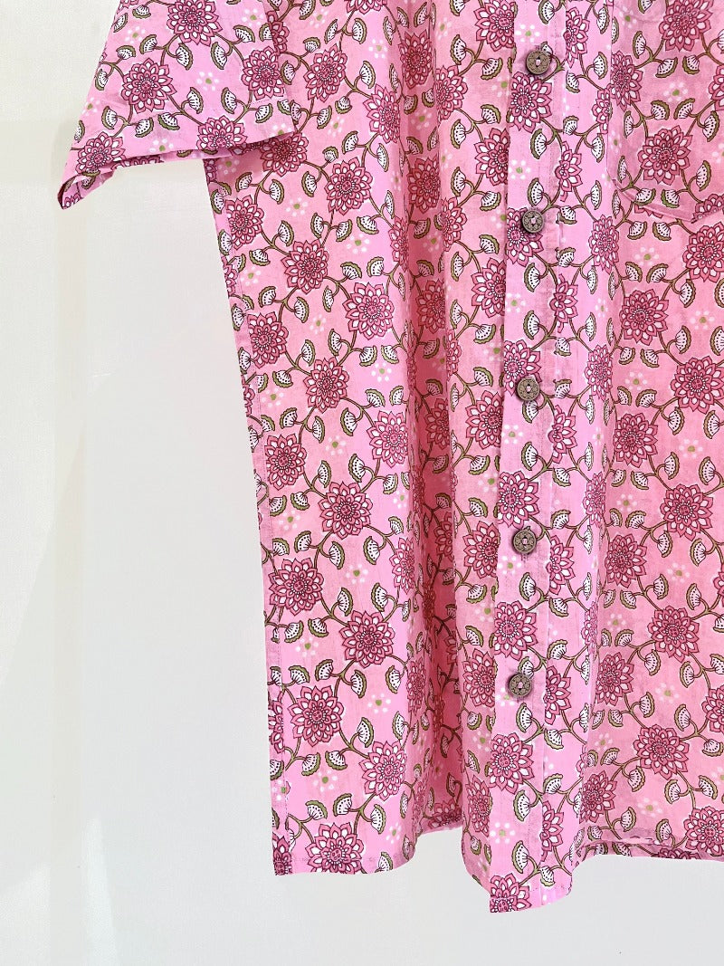 COTTON PRINTED HALF SLEEVE SHIRT