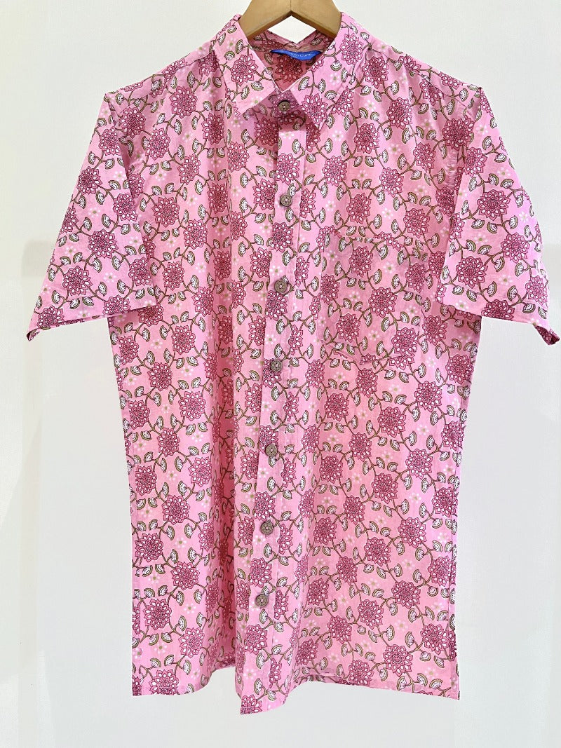 COTTON PRINTED HALF SLEEVE SHIRT