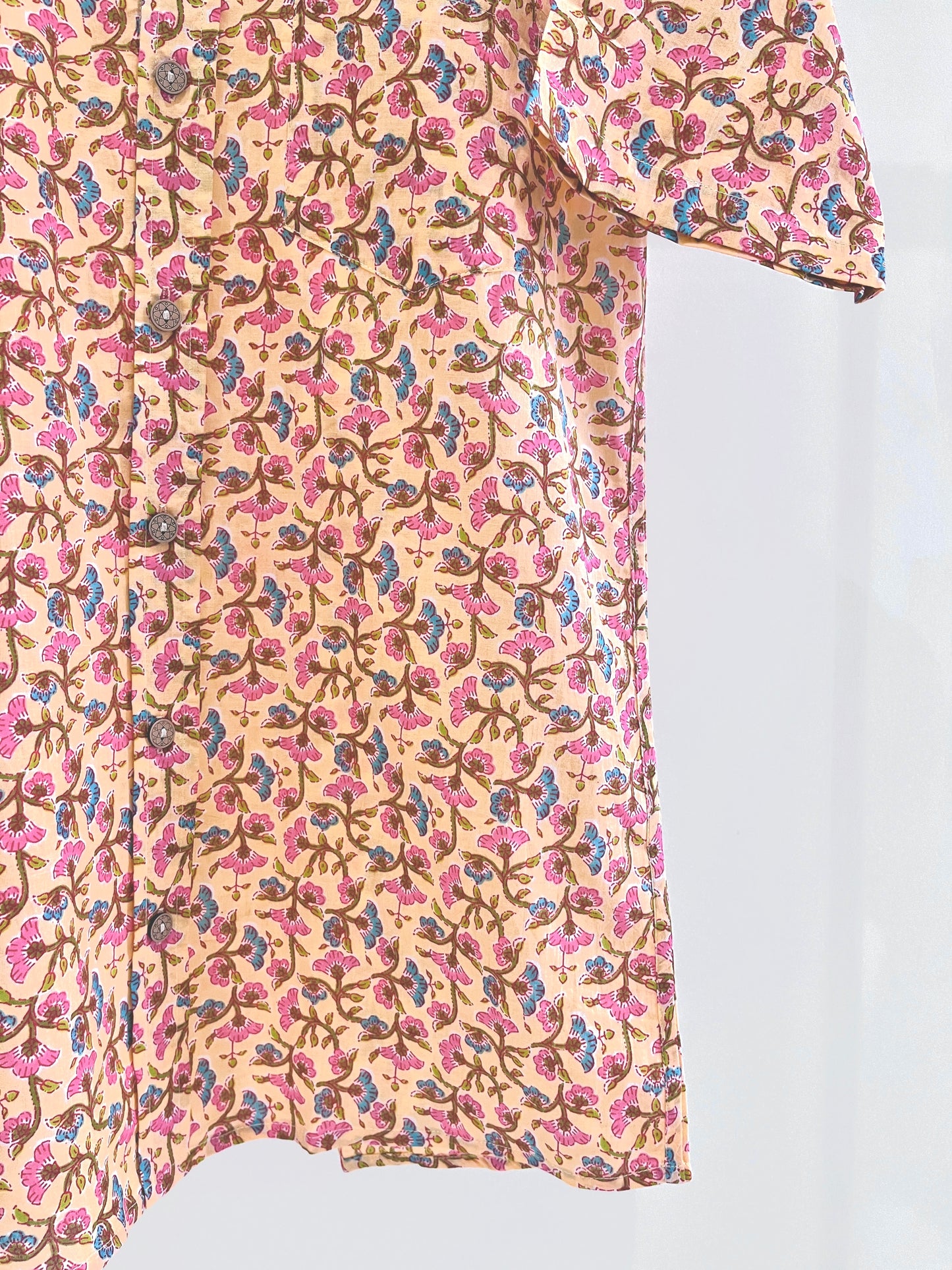COTTON PRINTED HALF SLEEVE SHIRT