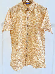 COTTON PRINTED HALF SLEEVE SHIRT