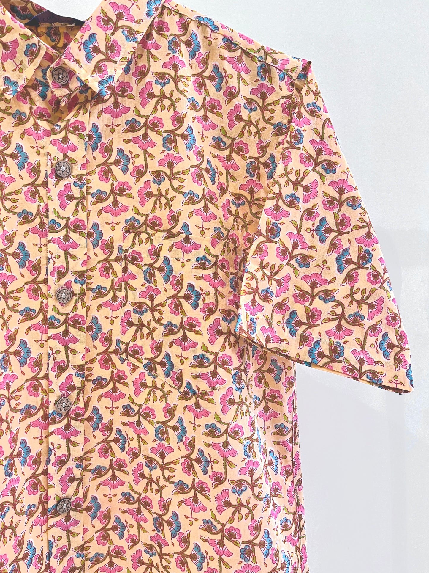 COTTON PRINTED HALF SLEEVE SHIRT