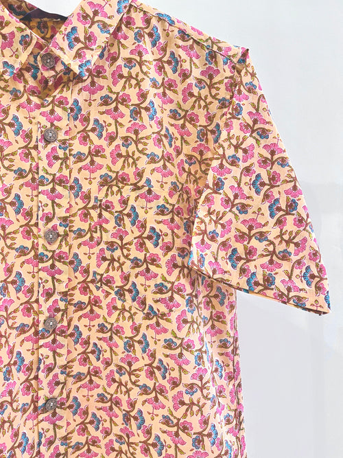 Cotton Printed Half Sleeve Shirt