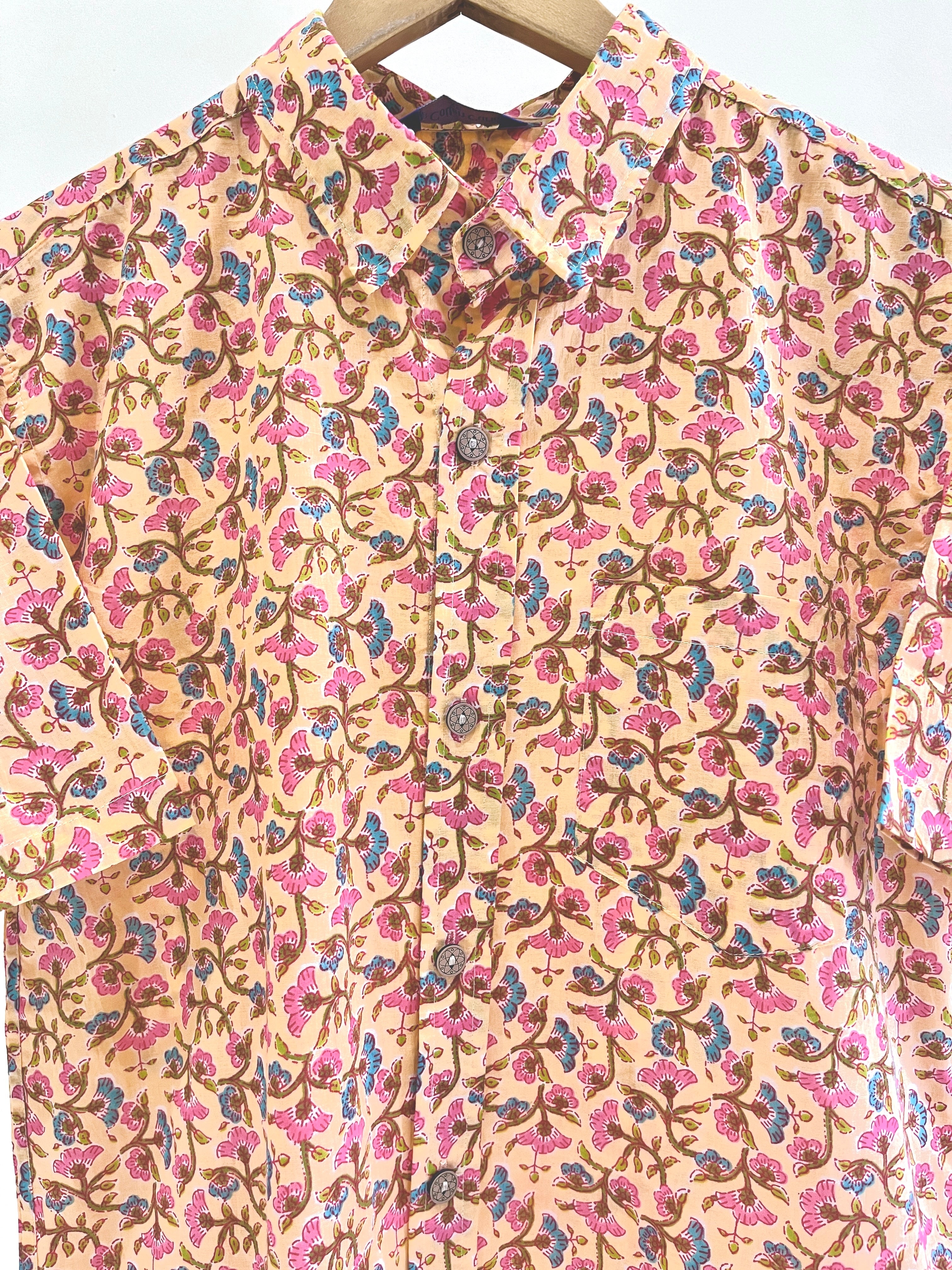Cotton Printed Half Sleeve Shirt