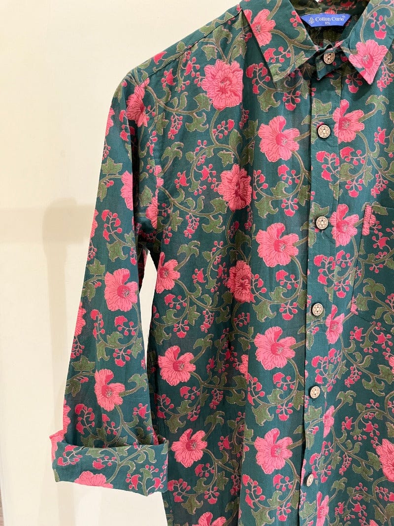 COTTON PRINTED FULL SLEEVE SHIRT