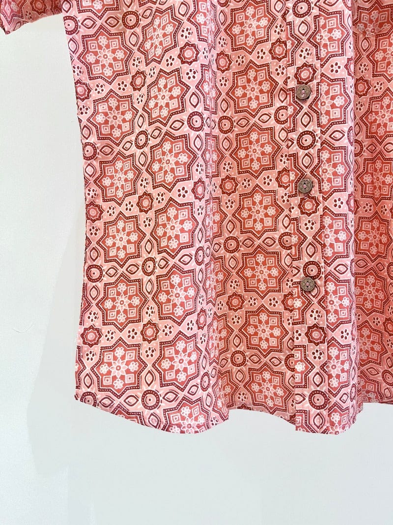 COTTON PRINTED HALF SLEEVE SHIRT