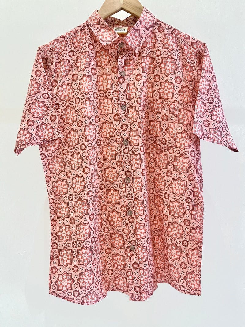 COTTON PRINTED HALF SLEEVE SHIRT