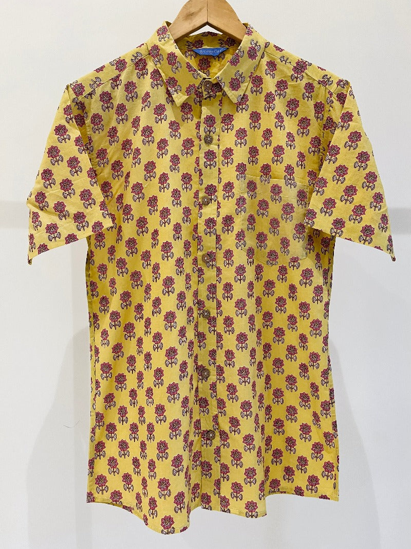 Cotton Printed Half Sleeve Shirt