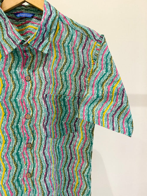 Cotton Printed Half Sleeve Shirt