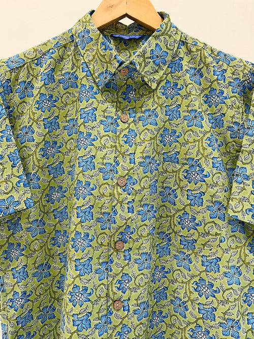Cotton Printed Half Sleeve Shirt