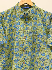 COTTON PRINTED HALF SLEEVE SHIRT
