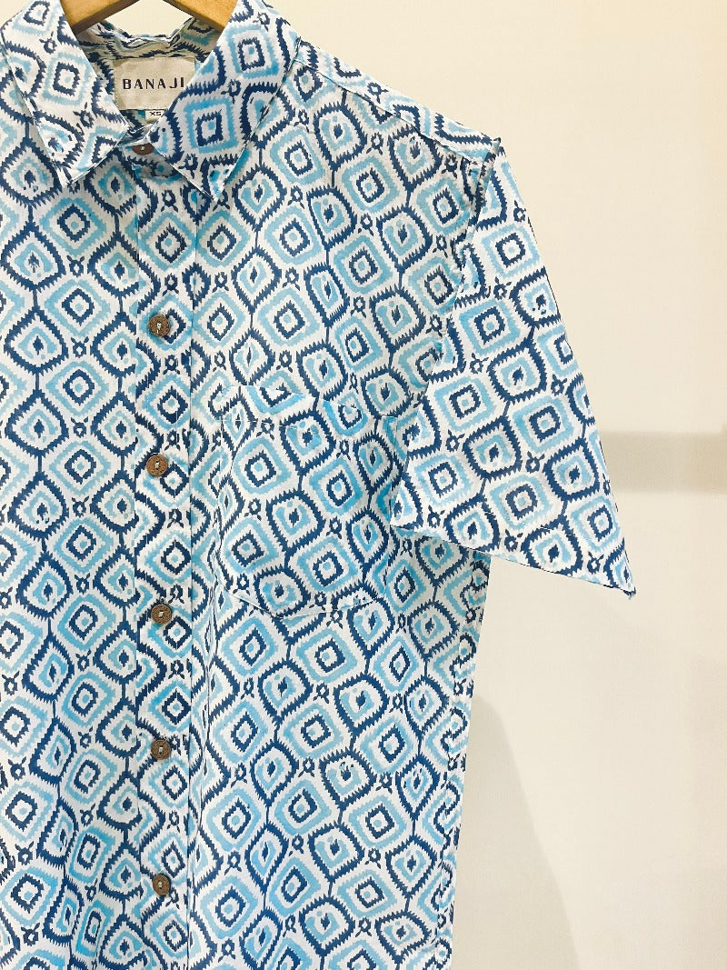 Cotton Printed Half Sleeve Shirt