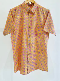 Cotton Printed Half Sleeve Shirt