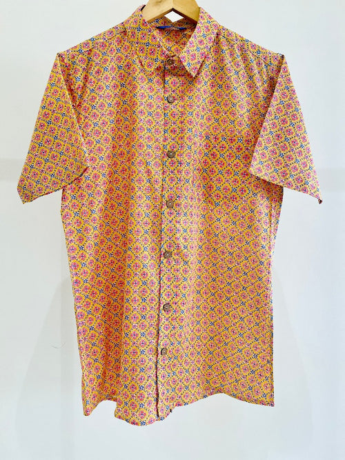 Cotton Printed Half Sleeve Shirt