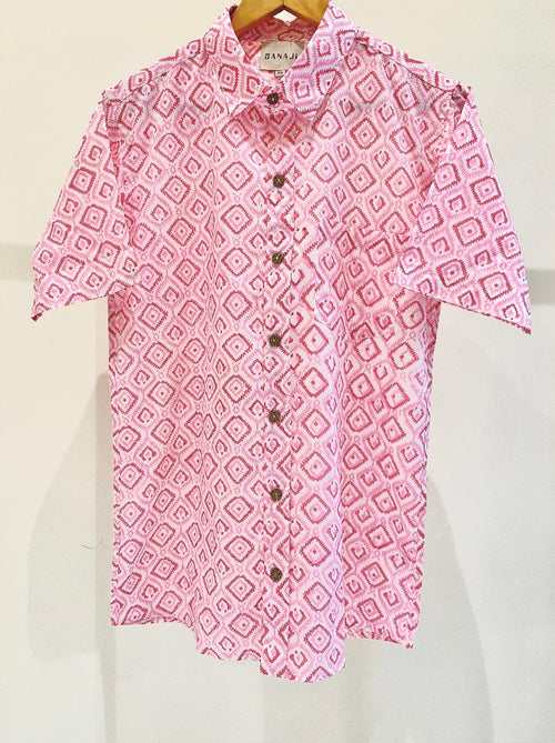 Cotton Printed Half Sleeve Shirt