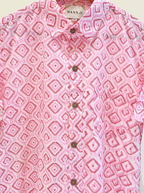 Cotton Printed Half Sleeve Shirt