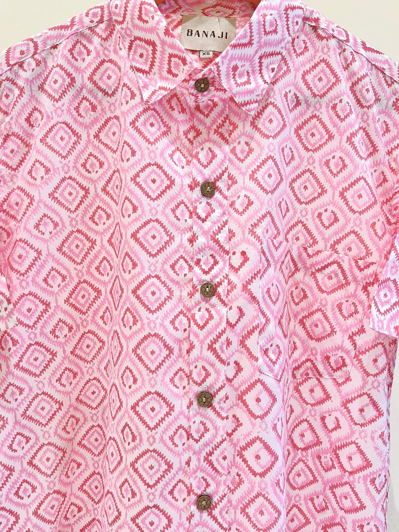 Cotton Printed Half Sleeve Shirt