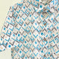 COTTON BLOCK PRINTED HALF SLEEVE SHIRT