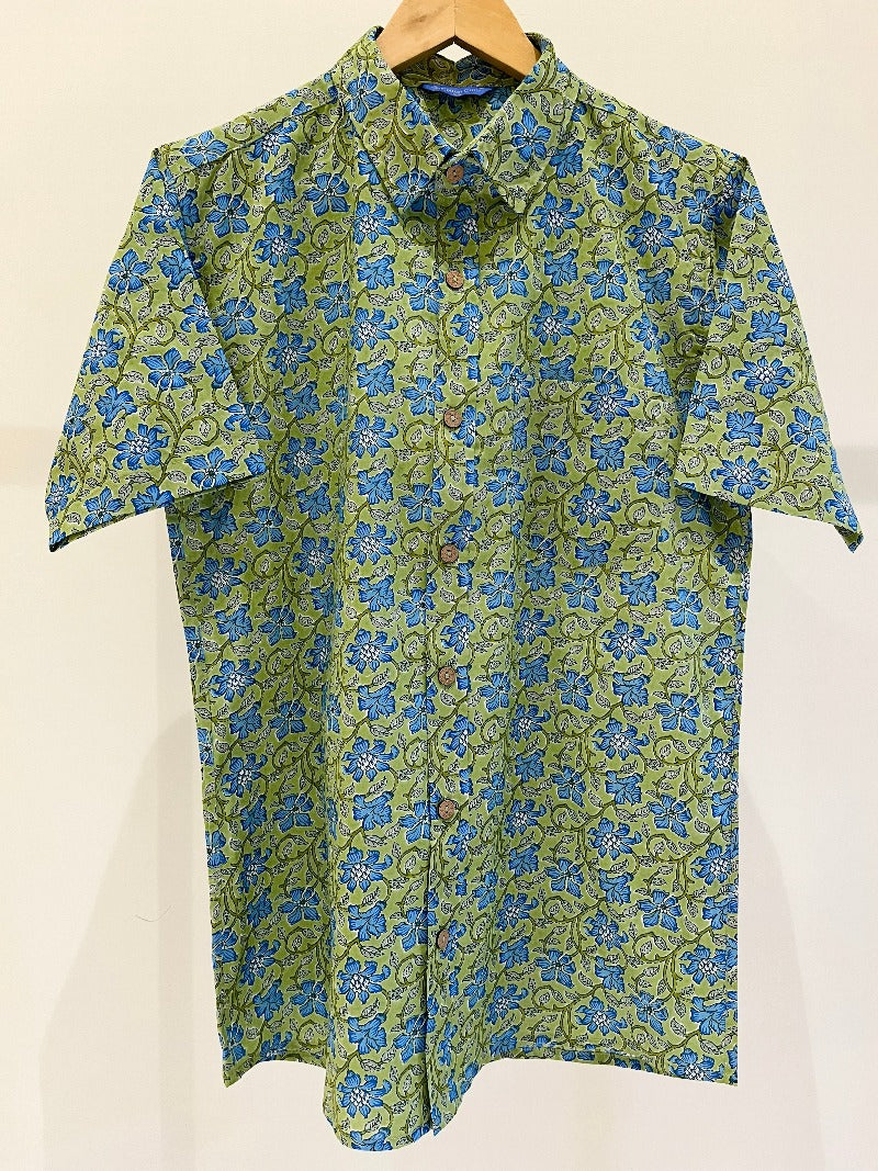 Cotton Printed Half Sleeve Shirt