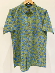 COTTON PRINTED HALF SLEEVE SHIRT