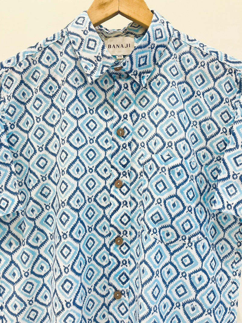 Cotton Printed Half Sleeve Shirt