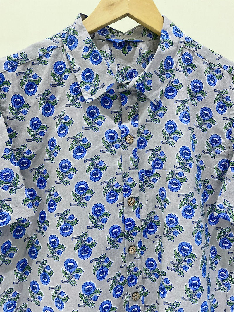 Cotton Printed Half Sleeve Shirt