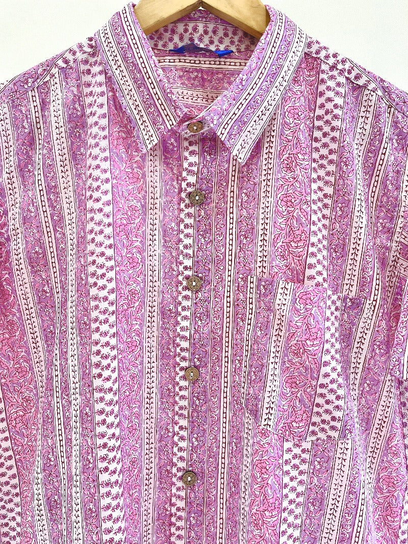 COTTON PRINTED HALF SLEEVE SHIRT